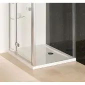 Eastbrook Volente douchebak Anti slip 170x70cm gegoten marmer wit
