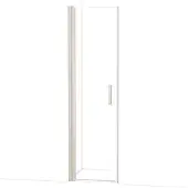 Maxaro Diamond Douchedeur | 60 cm Rvs Helder glas Draaideur