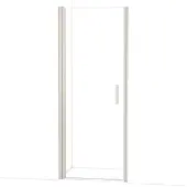 Maxaro Diamond Douchedeur | 85 cm Rvs Helder glas Draaideur