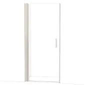 Maxaro Diamond Douchedeur | 95 cm Rvs Helder glas Draaideur