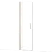 Maxaro Diamond Douchedeur | 50 cm Rvs Helder glas Draaideur