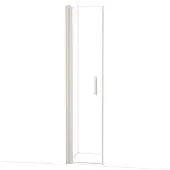 Maxaro Diamond Douchedeur | 55 cm Rvs Helder glas Draaideur