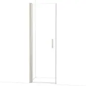 Maxaro Diamond Douchedeur | 70 cm Rvs Helder glas Draaideur