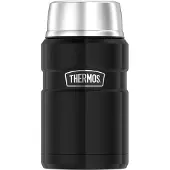 Thermos Stainless King Voedseldrager - Charcoal Black Polished - 710ml