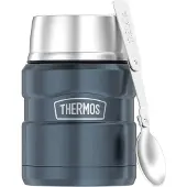 Thermos Stainless King Voedseldrager - Ice Grey Polished - 470ml