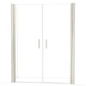 Maxaro Diamond Douchedeur | 170 cm Rvs Helder glas Pendeldeur