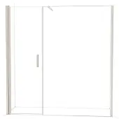 Maxaro Diamond Douchedeur | 200 cm Rvs Helder glas Draaideur