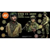 AK-Interactive WWII Us Uniforms Set -- AK-11634