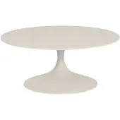 Suns Nova loungetafel 80xH35 cm rond sintered stone camel sand