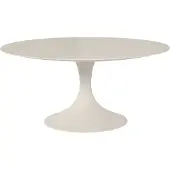 Suns Nova low dining tuintafel 170xH69 cm rond sintered stone camel sand