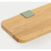TIPTOE Solid Oak Wandplank Eucalyptus Grey | 45x20cm