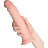 King Cock Elite 9 - dildo met zuignap - vibrator - 23cm - huidskleur