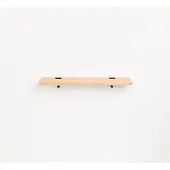 TIPTOE Bracket Wandplank Graphite Black | 90x20cm | Solid Oak