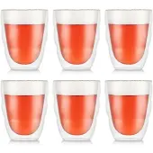 Bodum Theeglas Pilatus Dubbelwandig Transparant 350 ml (Set van 6)