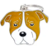 My Family Amstaff Naamplaatje Voor Huisdieren