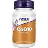 NOW,NOW Foods,NOW,NOW Foods CoQ10 60 mg (60 Capsules) - antioxidanten, co-enzym-q10 - co-enzym-q10