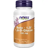 Now Beta - 1,3/1,6-D-Glucan 100mg - 90 v-caps