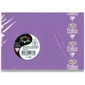 Clairefontaine Pollen - Enveloppe - C6 - 114x162mm - Violet - Paars - 20 Stuks