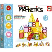 Educa Magnetic Construction Set - - Magnetics 42 Pcs