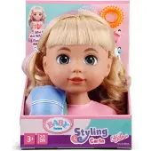 Baby Born Styling Hoofd Carla, Hoofd van een pop voor make-up/styling, Vrouwen, 3 jaar en ouder, Jongen/Meisje, Meerdere kleuren
