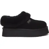 EVER AU Huisschoenen 'Topknot' zwart