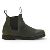 ROSSI BOOTS Rossi 607 Booma Moss Olijfgroene Leren Chelsea Boots