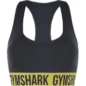 Gymshark Fit Dames Sportbeha Houtskool