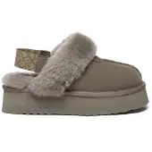 EVER AU Huisschoenen bruin gemêleerd