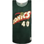 Mitchell & ness Sonics Shawn Kemp 1196 Reversible Mesh Tank Top