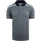Lacoste Taping Heren Marl Blauw Poloshirt