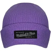 Mitchell & ness Box Logo Heren Paars Knit Beanie