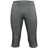 Under Armour Half Legging Gym Tight Grijs - Heren