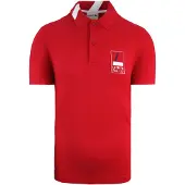 Lacoste Slim Fit Heren Rood Poloshirt