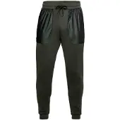 Under Armour Utility Knit Track Broek Khaki Heren Joggers 1306458 357