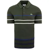 Lacoste Regular Fit Heren Groen Poloshirt