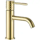 REA Wastafelkraan Lungo Diamond Gold Low