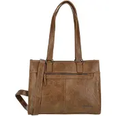 Enrico Benetti Julia Shopper Schoudertas - Cognac