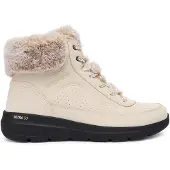 SKECHERS Enkellaarsjes 'GLACIAL ULTRA - MOUNTAIN MUSE' beige