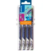 Pilot Frixion uitwisbare fineliner set - 4 stuks in diverse kleuren