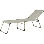 Jan Kurtz Amigo 40+ driepoot ligstoel aluminium/kunststof stof 2 stuks
