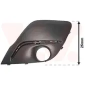 VAN WEZEL 4021591 Ventilatiegrille, bumper