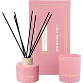 Ted Sparks - Gift Set - Geurkaars & Geurstokjes Diffuser - Fig & Violet