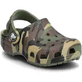 Crocs Klomp Toddler Classic Camouflage Army Green/Multi-Schoenmaat 27 - 28