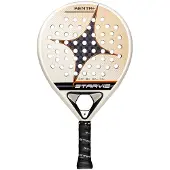 Star Vie Kenta + Padelracket, beige, 350-370 gram, heren, beige, 350-370 gram