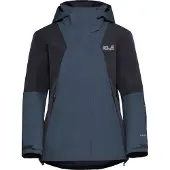 Jack Wolfskin Flowline 2L Ins, skijack, dames, donkerblauw