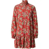 Pepe Jeans Blousejurk 'Paloma' ecru / bruin / roestbruin