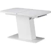 Vicco Eettafel Fenaro, Wit, 120-160 x 80 cm uitschuifbaar
