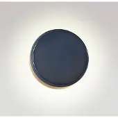 Marset Design wandlamp Caramel, dimbaar, blauw, Woon-/ Eetkamer, Glas, Design, Wandlamp design