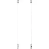 Eglo Suspension Accessoire - LED - Staal - Zilver