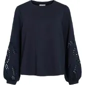 Vila Sweatshirt 'VISandy' navy